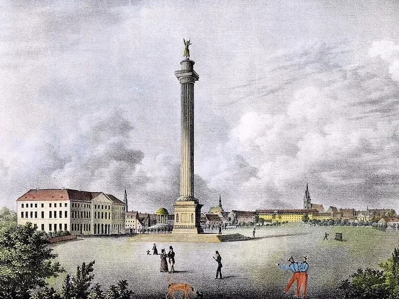 1783-Christian Friedrich Hornemann - Waterloo Square ad Hannover